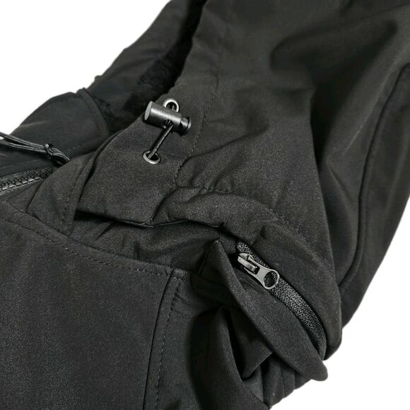 Free Country Aeris II Super Softshell Jacket Faux Shearling Lined Black XL - Picture 10 of 15